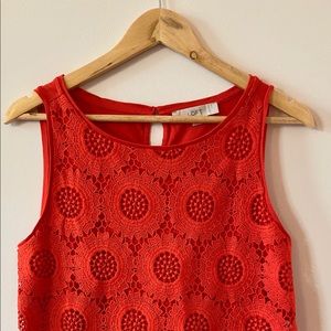 Ann Taylor Loft Women’s Small Floral Summer Tank